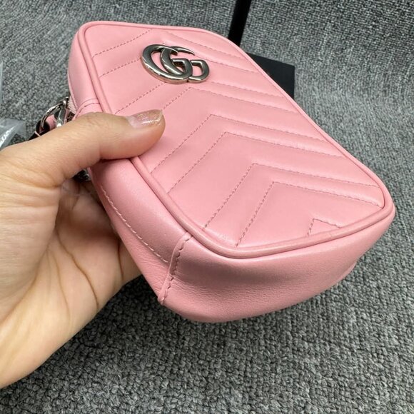 Gucci Marmont Cellphone Pouch Crossbody Bag 625-021125 - Picture 5 of 14